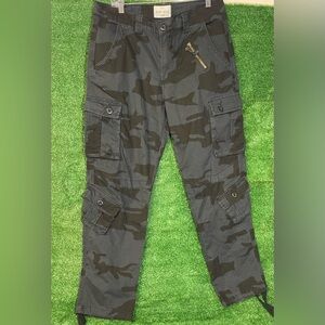 AKARMY Must Way Men's Cotton Casual Military Army Camo Combat Work Cargo Pants w